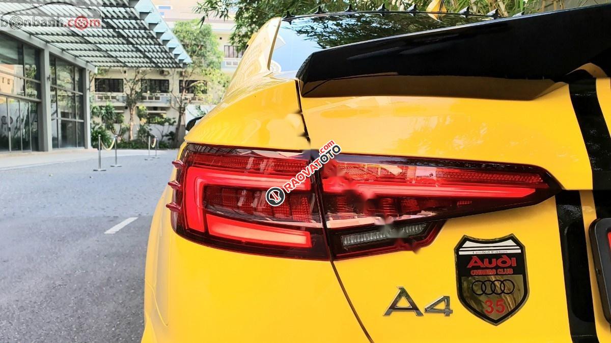Bán Audi A4 2.0 TFSI đời 2017, màu vàng, xe nhập-1