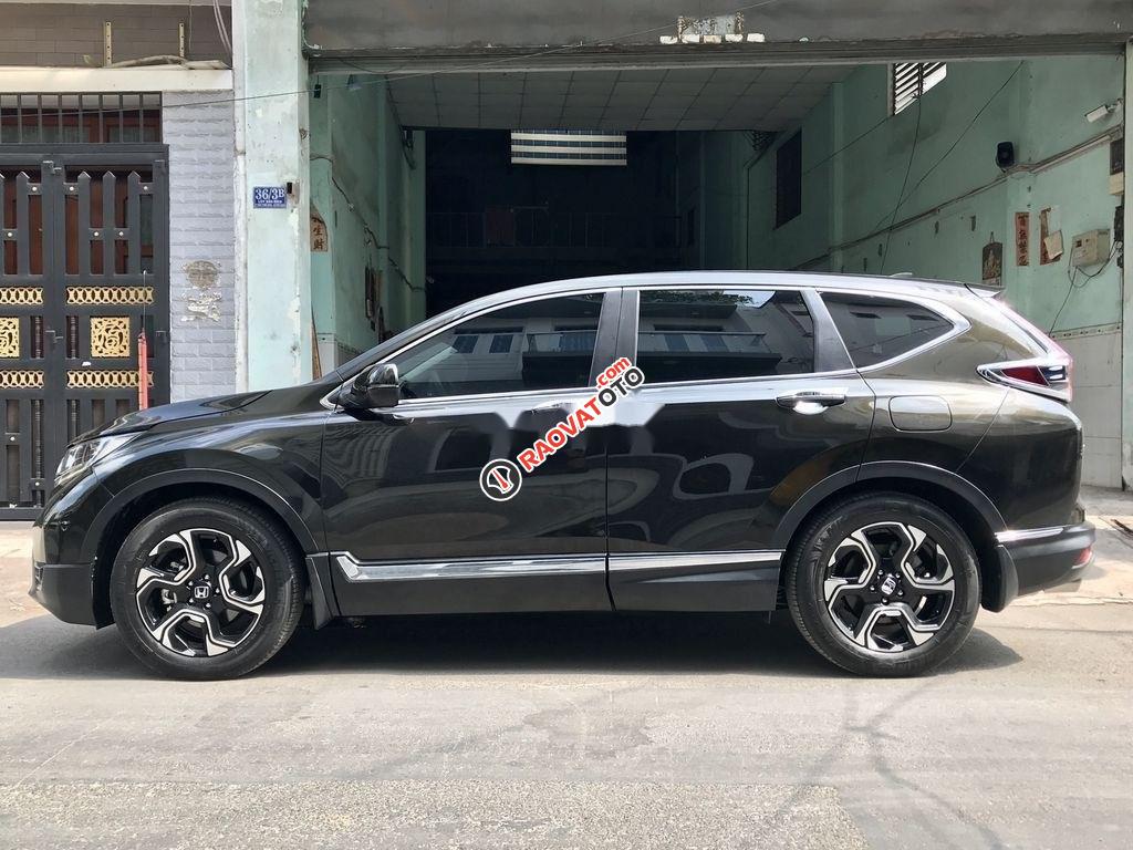 Bán Honda CR V 1.5L năm 2018 còn mới giá cạnh tranh, màu xanh đen-0