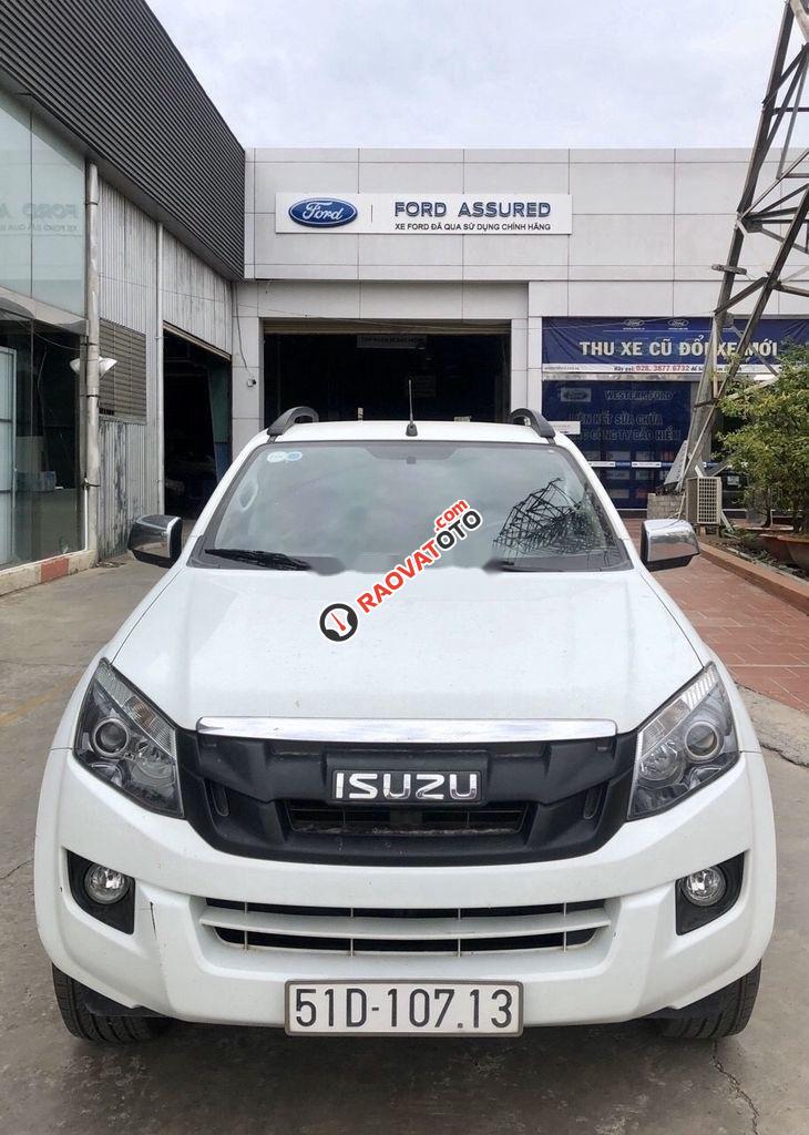 Xe Isuzu Dmax 2.5AT sản xuất năm 2016, màu trắng, xe nhập số tự động, giá tốt-0