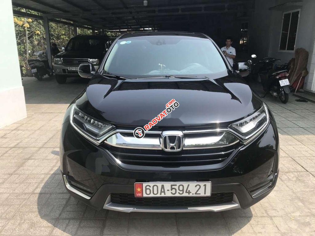 Cần bán xe Honda CR V bản L năm 2019, xe nhập, màu đen-9
