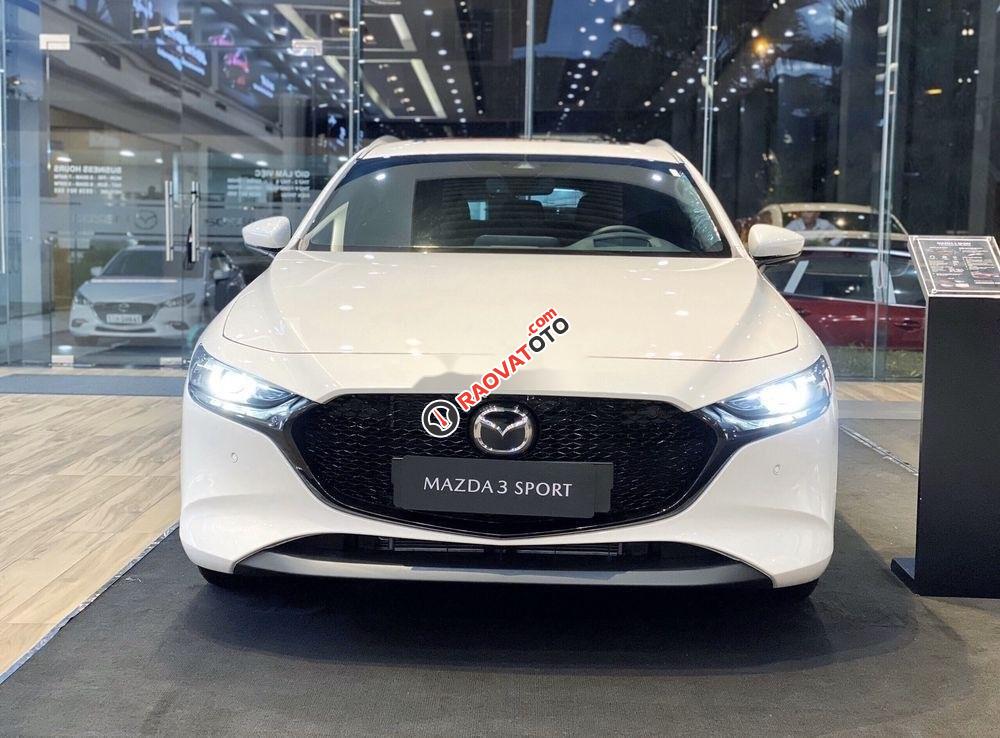 Bán ô tô Mazda 3 sản xuất 2020, màu trắng-0