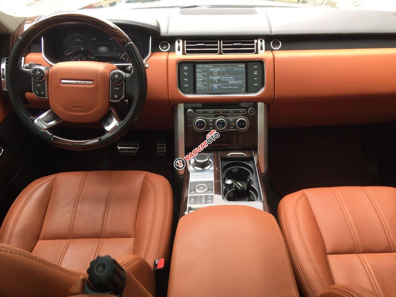 Cần bán xe LandRover Range Rover Autobiography LWB 5.0 năm sản xuất 2014, màu đen-0