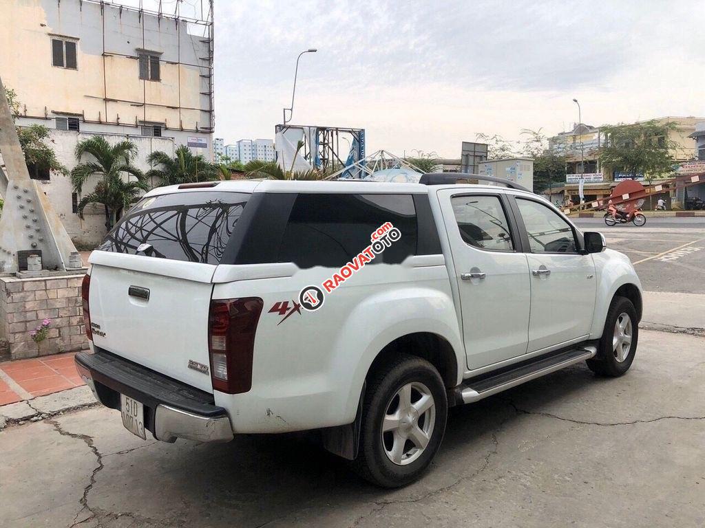 Cần bán Isuzu Dmax 4x4 AT 2016, màu trắng, xe nhập, số tự động-4