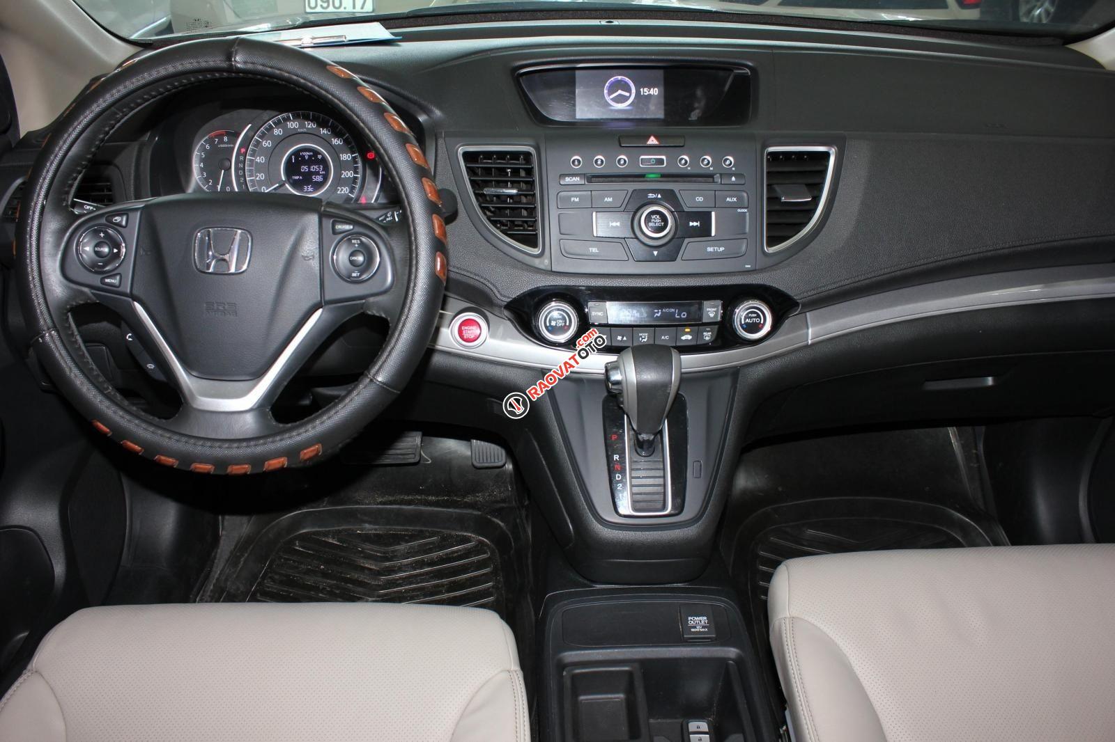 Cần bán gấp Honda CR V năm sản xuất 2016, màu trắng-7
