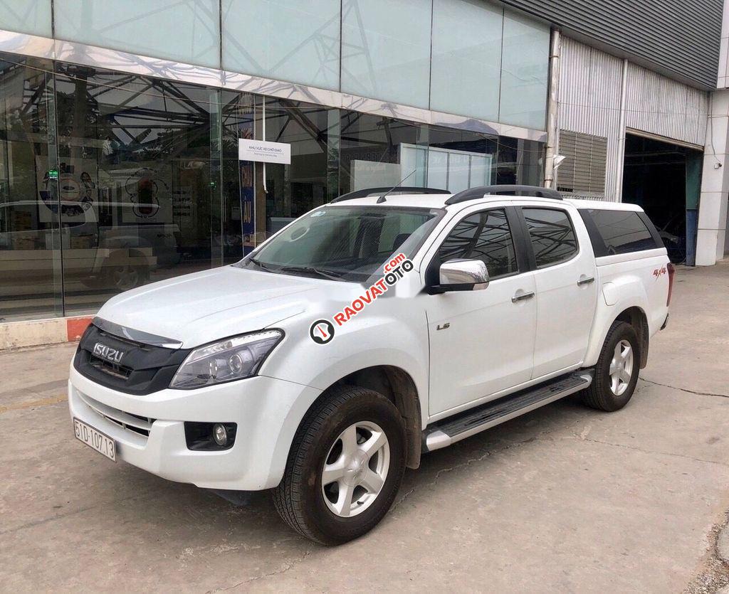 Cần bán Isuzu Dmax 4x4 AT 2016, màu trắng, xe nhập, số tự động-6