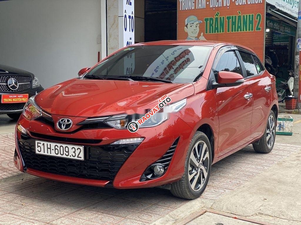 Bán Toyota Yaris sản xuất 2019, màu đỏ, nhập khẩu  -1