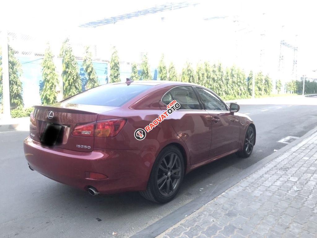 Bán xe Lexus IS250 2007, màu đỏ, xe nhập -4