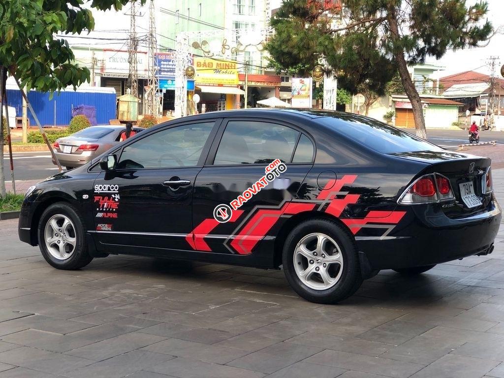 Bán Honda Civic 2011, màu đen, xe gia đình -2