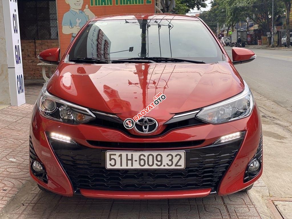 Bán Toyota Yaris sản xuất 2019, màu đỏ, nhập khẩu  -0