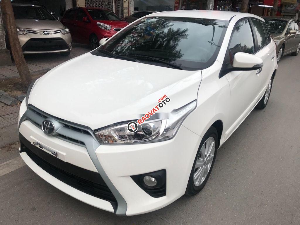 Cần bán lại xe Toyota Yaris G đời 2014, màu trắng, nhập khẩu nguyên chiếc, 486tr-1