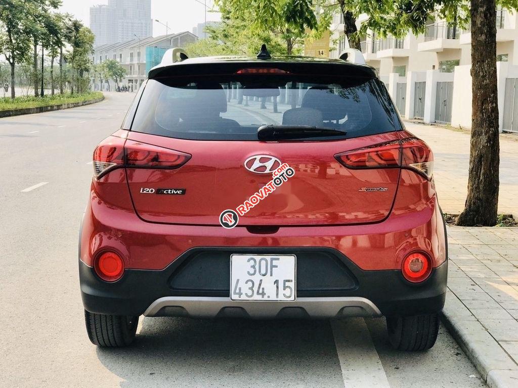 Bán Hyundai i20 Active sản xuất 2017, màu đỏ, nhập khẩu  -1