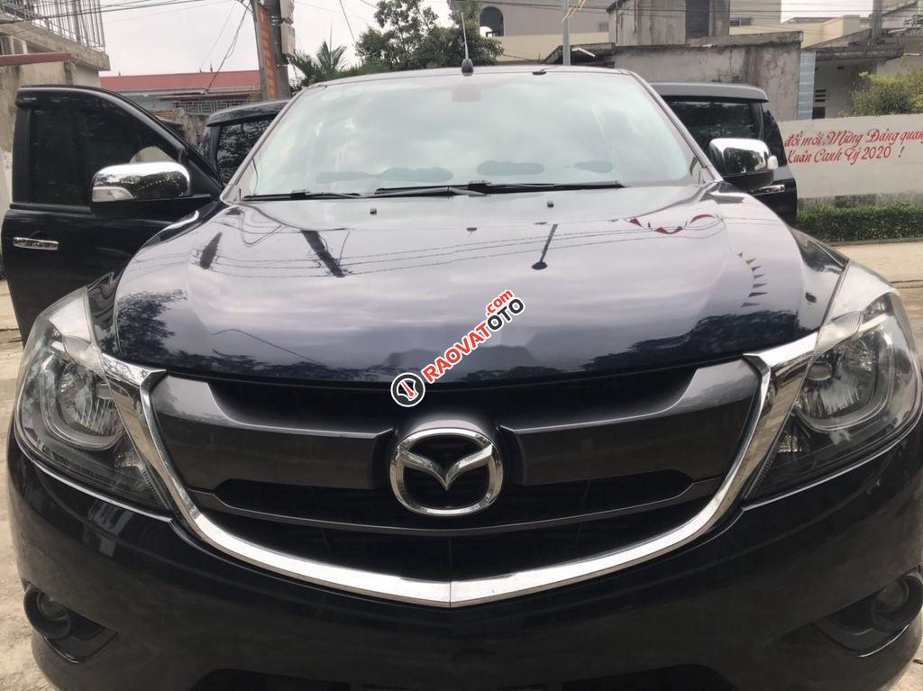 Bán Mazda BT 50 2017, màu đen, xe nhập -1