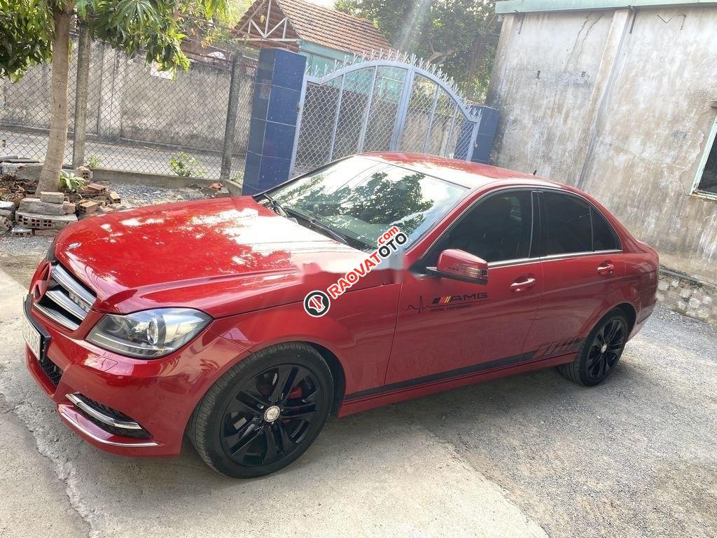 Bán xe Mercedes C200 1.8AT đời 2011, màu đỏ số tự động-6