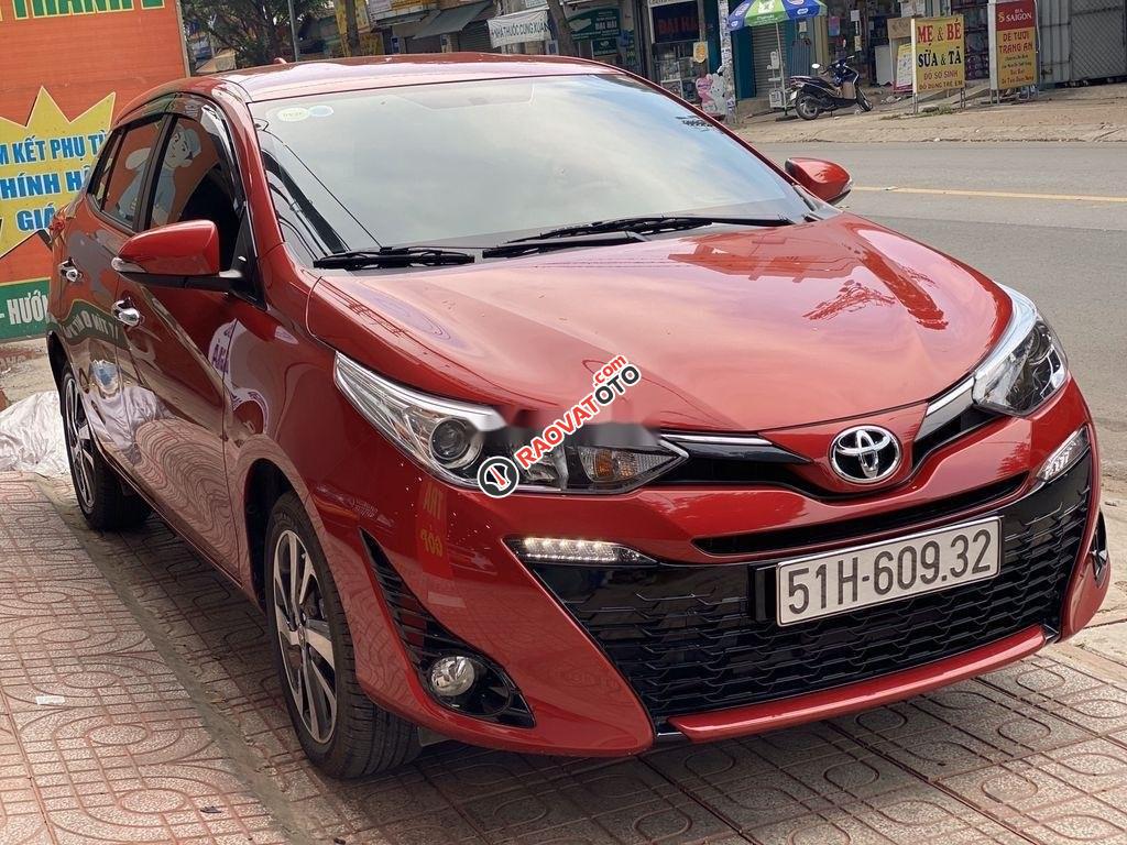 Bán Toyota Yaris sản xuất 2019, màu đỏ, nhập khẩu  -2