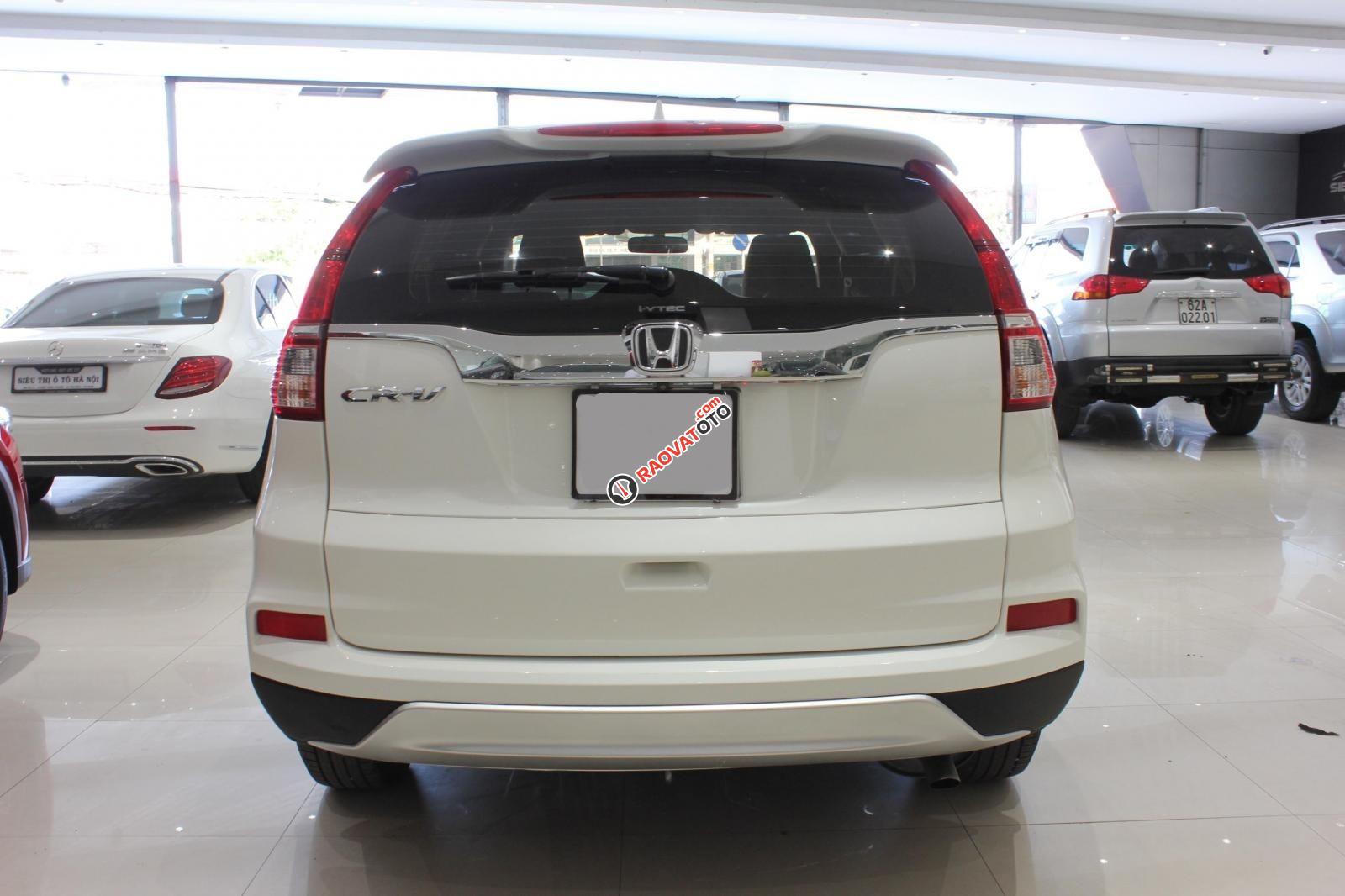 Cần bán gấp Honda CR V năm sản xuất 2016, màu trắng-4