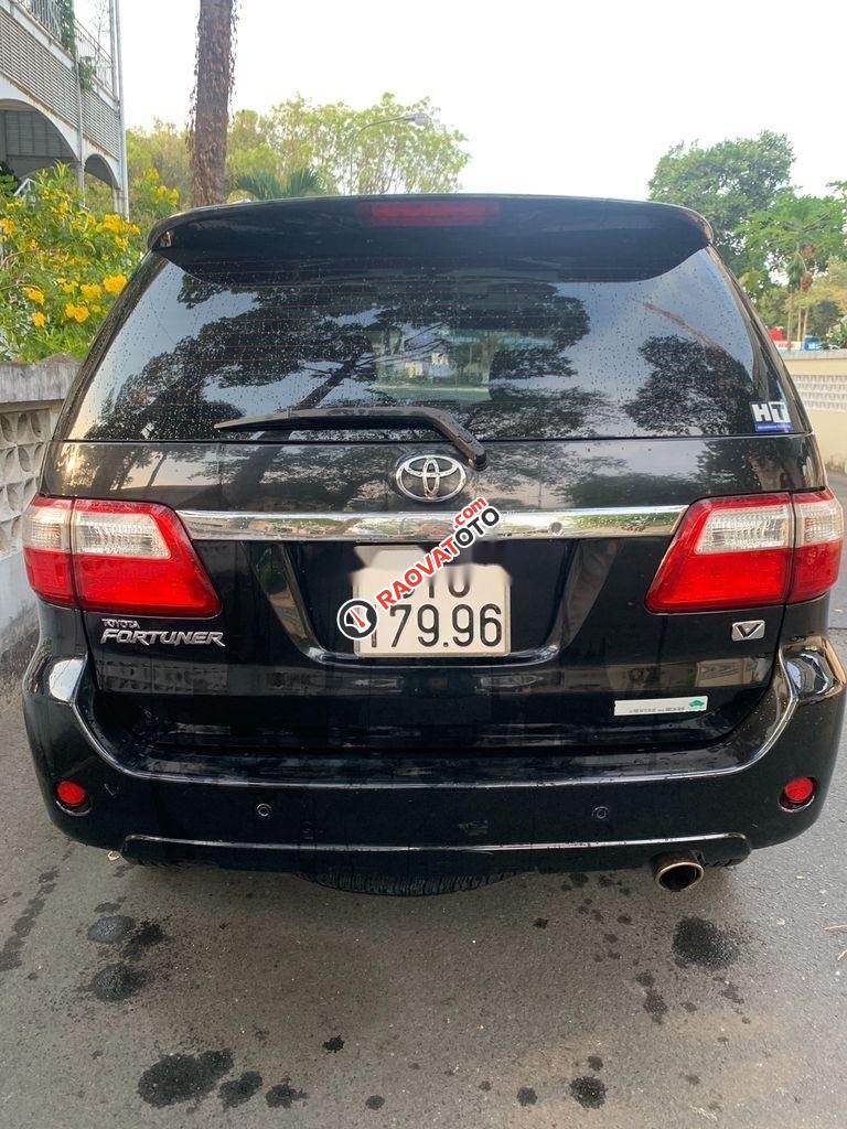 Bán Toyota Fortuner đời 2009, màu đen, nhập khẩu  -0