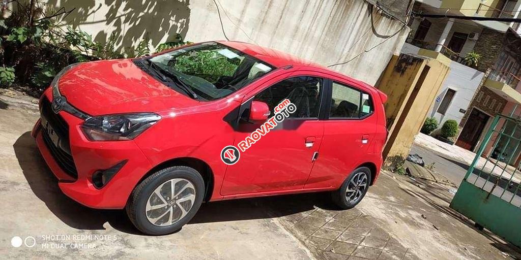Bán Toyota Wigo sản xuất 2019, màu đỏ, nhập khẩu-1