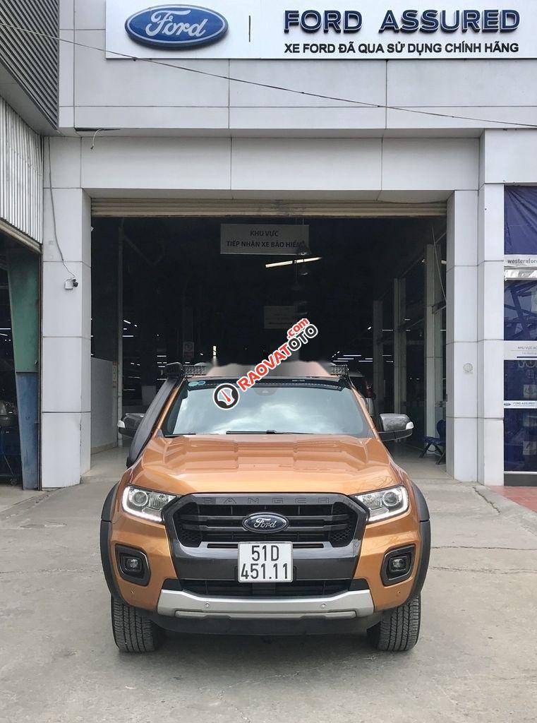 Cần bán lại xe Ford Ranger Wildtrak 2.0 sản xuất 2018, xe nhập  -1