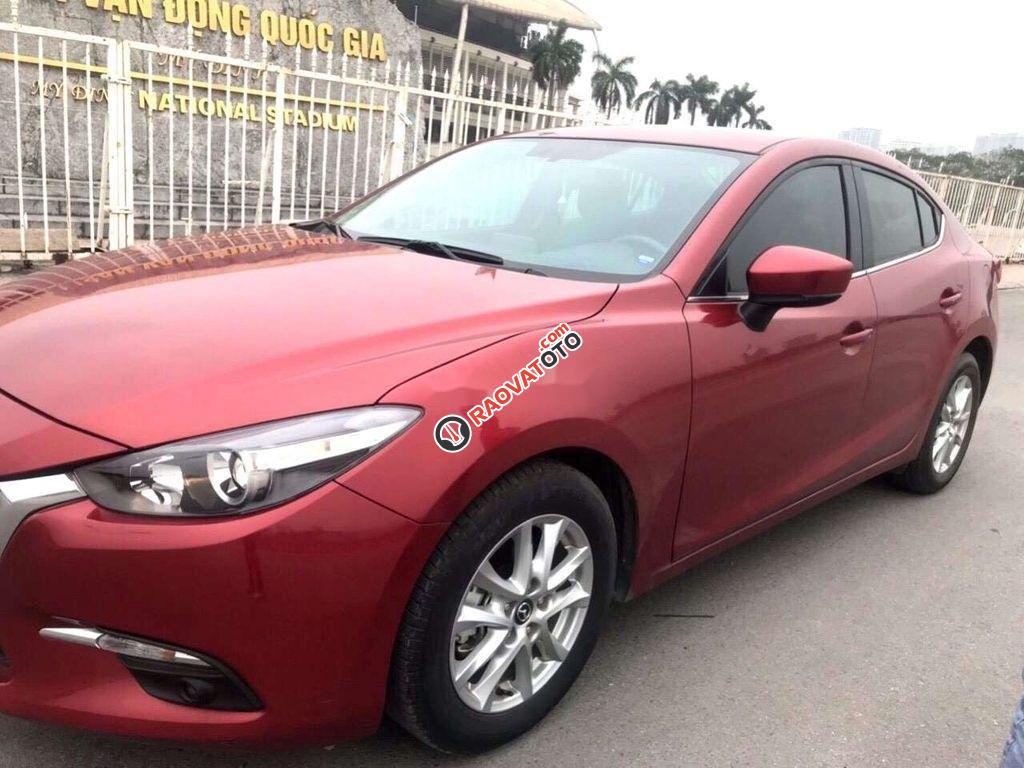 Bán Mazda 3 sản xuất năm 2017, màu đỏ chính chủ-0