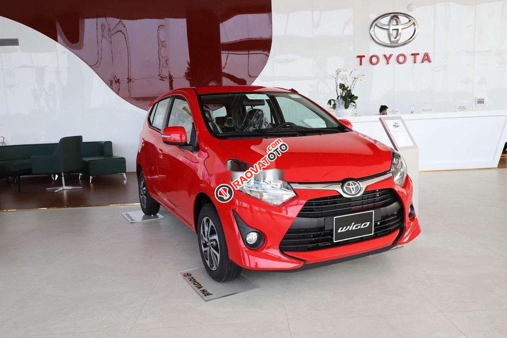 Bán Toyota Wigo sản xuất 2019, màu đỏ, nhập khẩu-2