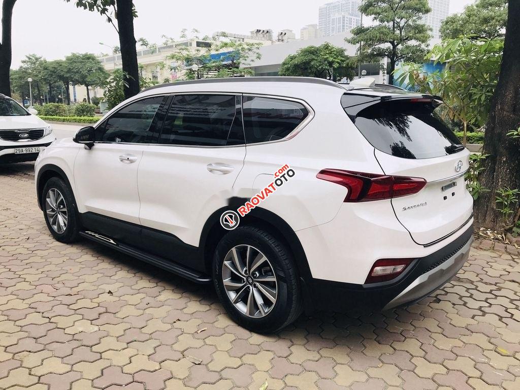 Cần bán Hyundai Santa Fe đời 2019, màu trắng-4