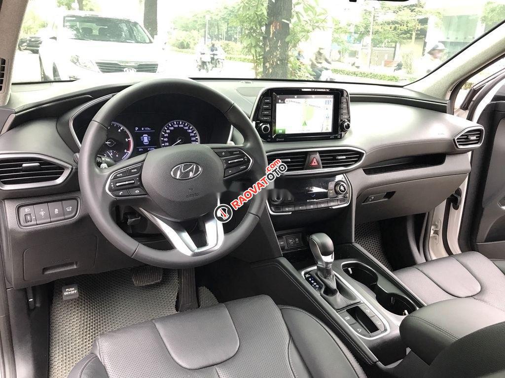 Cần bán Hyundai Santa Fe đời 2019, màu trắng-10