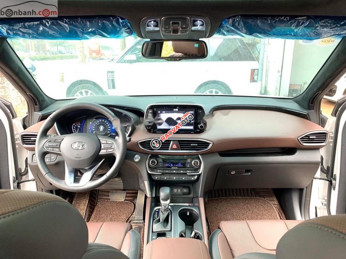 Cần bán xe Hyundai Santa Fe 2.4 Premium 2019, màu trắng như mới-7