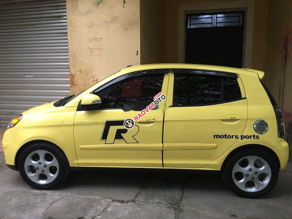 Cần bán xe Kia Morning SLX sản xuất năm 2011, màu vàng, xe nhập như mới giá cạnh tranh-4