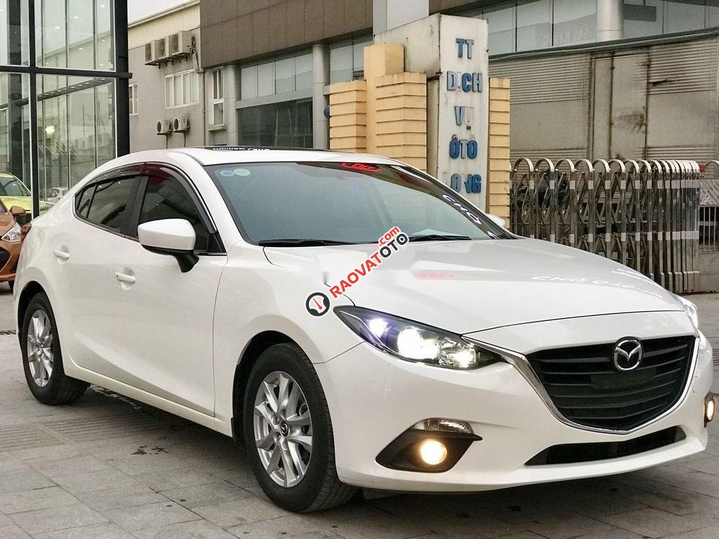 Bán Mazda 3 1.5 AT 2016, màu trắng còn mới  -10