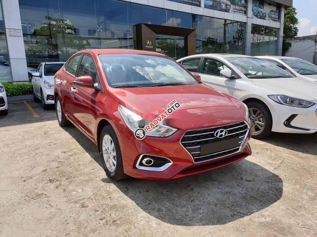 Bán Hyundai Accent năm 2020, màu đỏ -1