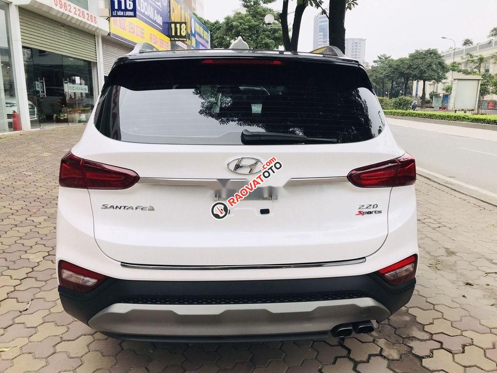 Cần bán Hyundai Santa Fe đời 2019, màu trắng-3