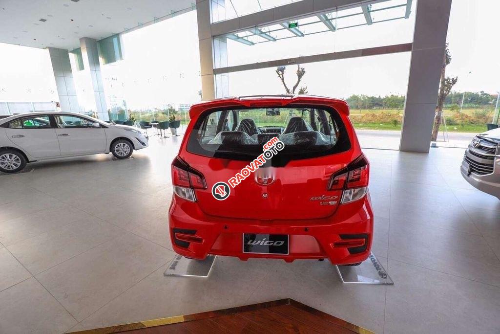 Bán Toyota Wigo sản xuất 2019, màu đỏ, nhập khẩu-4
