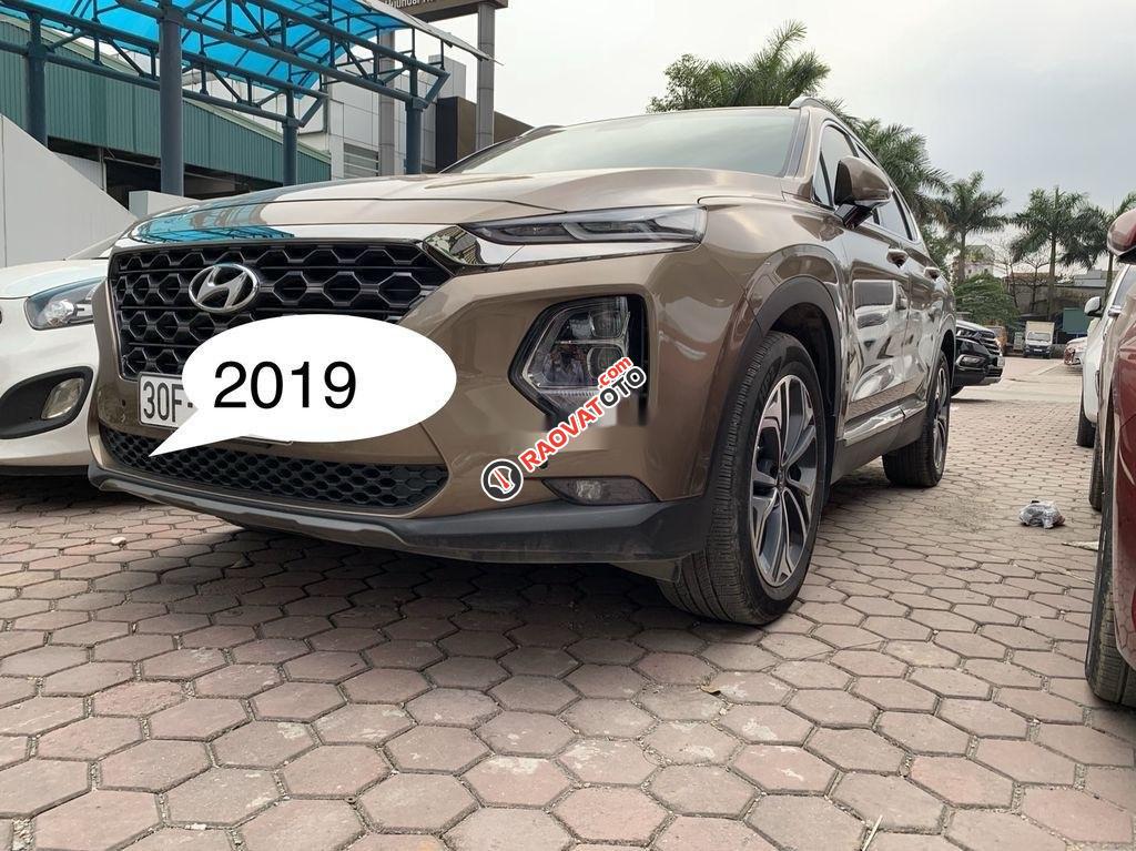 Cần bán xe Hyundai Santa Fe 2019, màu nâu, 999 triệu-0