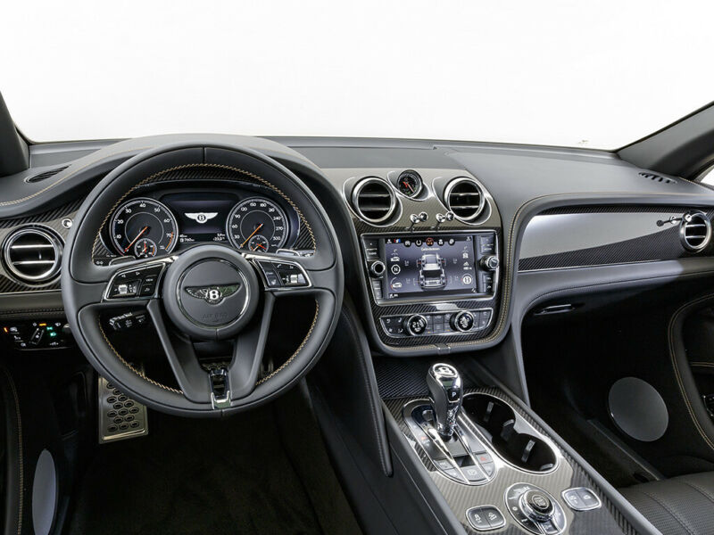 Bán xe Bentley Bentayga 3.0 Hybrid 2021 màu vàng giá cực hợp lý-10