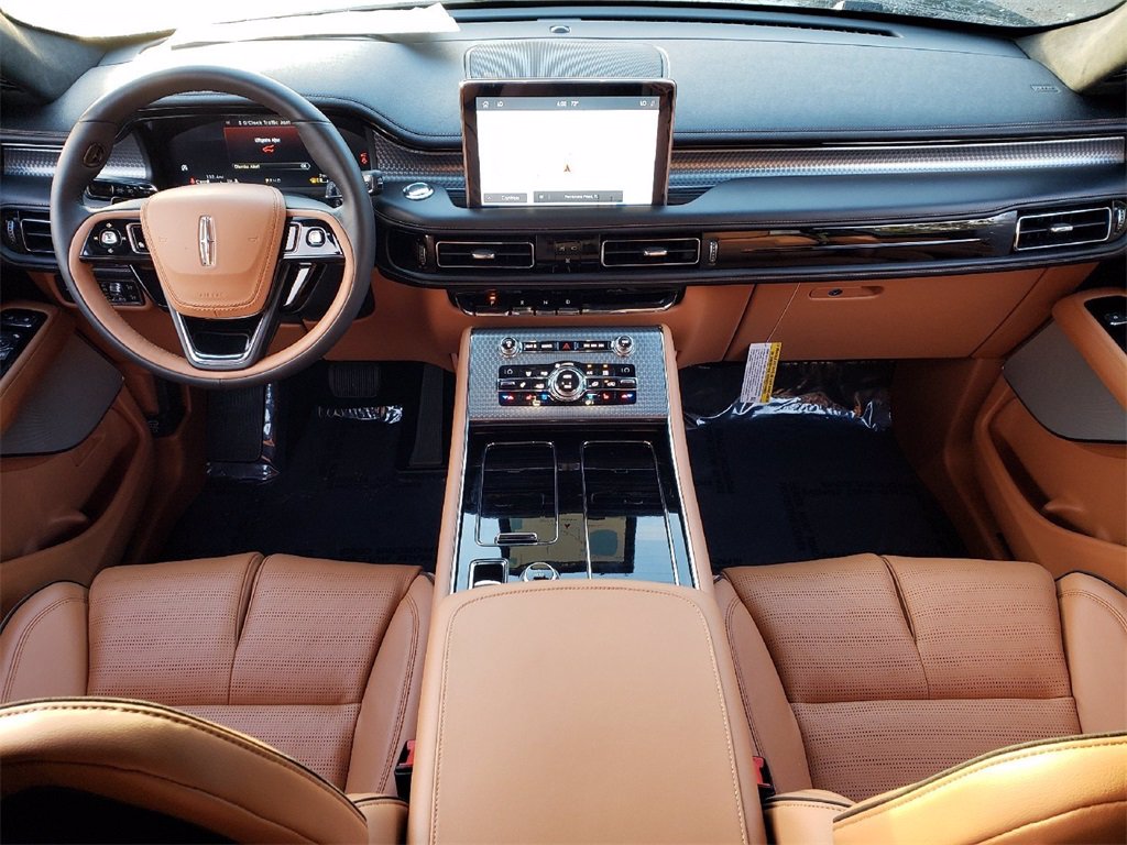 Bán xe Lincoln Aviator Black Laber 2021, màu xanh xe nhập Mỹ-4