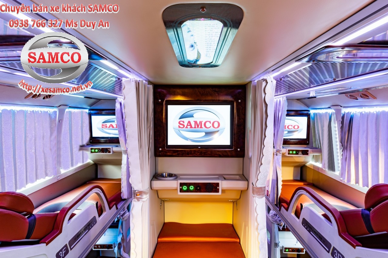 Bán xe khách Samco Primas Limousine 34 giường nằm cao cấp, động cơ Hyundai 380PS-3