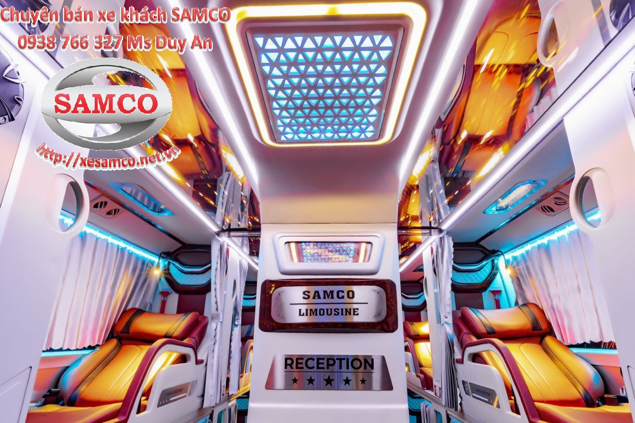 Bán xe khách Samco Primas Limousine 34 giường nằm cao cấp, động cơ Hyundai 380PS-5