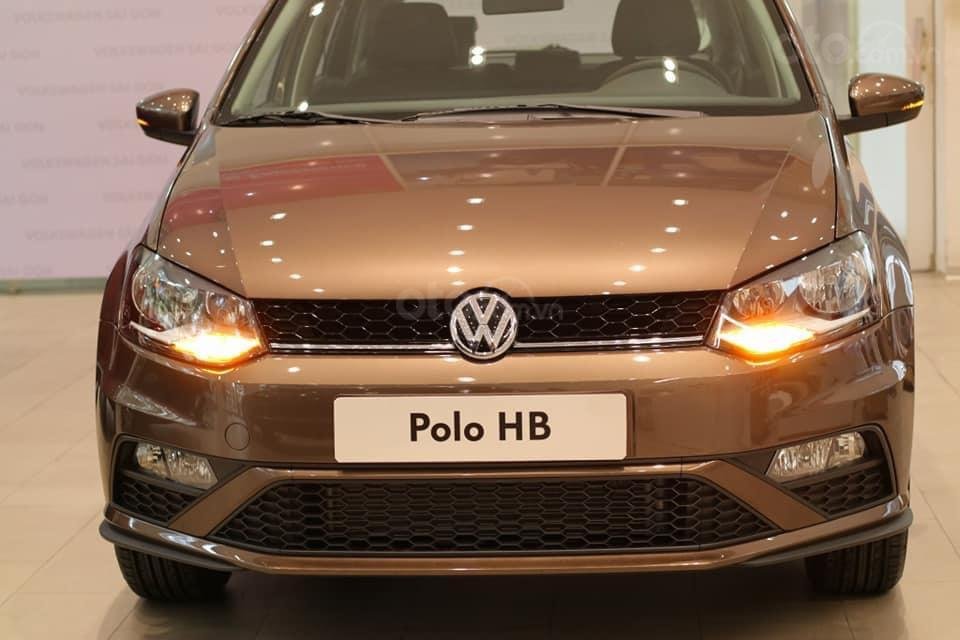 Volkswagen Polo Hatchback Nâu hổ phách 2020 nhập khẩu nguyên chiếc!!-0
