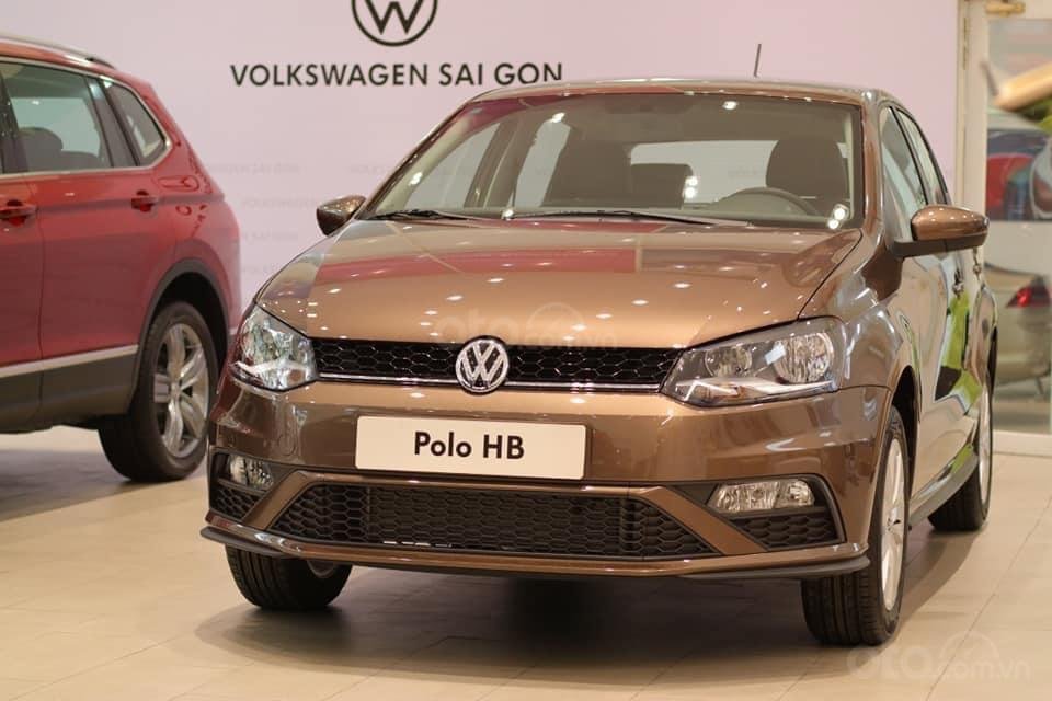 Volkswagen Polo Hatchback Nâu hổ phách 2020 nhập khẩu nguyên chiếc!!-9