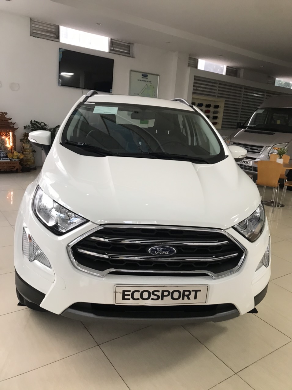 Bán xe Ford EcoSport 1.0P AT Titanium đời 2020, màu trắng, xe nhập-2