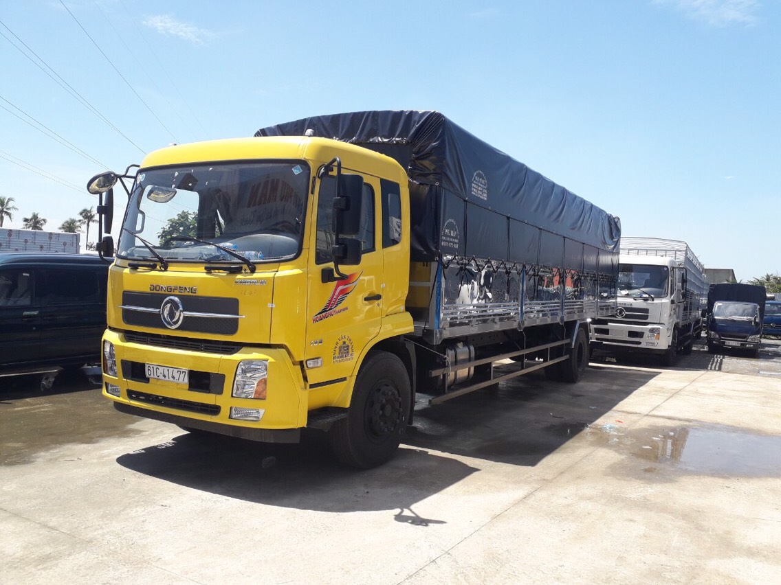 Bán xe tải Dongfeng B180 thùng dài 7m5 -3