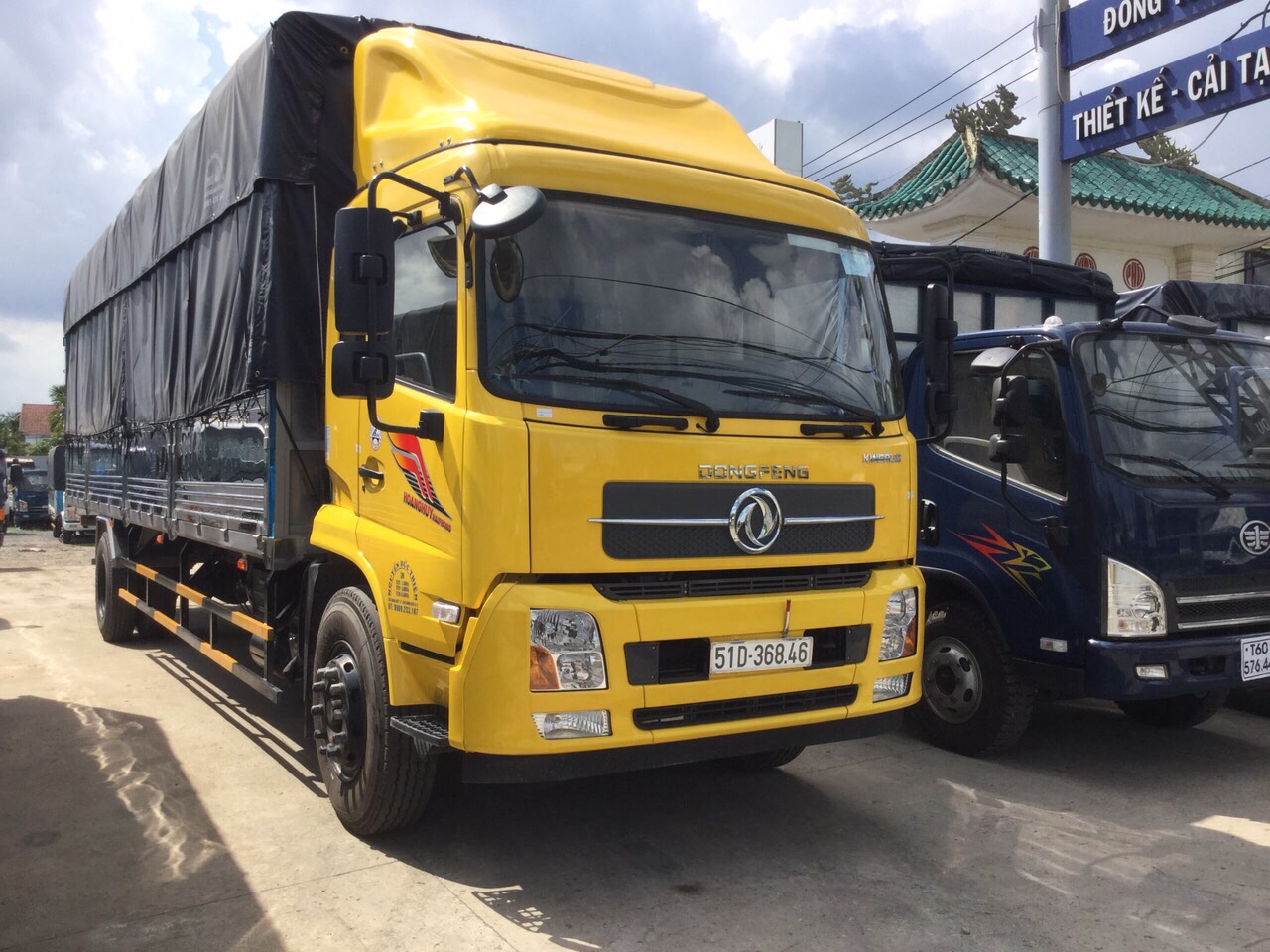 Bán xe tải Dongfeng B180 thùng dài 7m5 -1