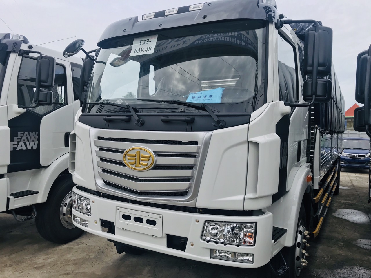 Xe tải FAW 8T5 thùng dài 8m - 0982803747-0