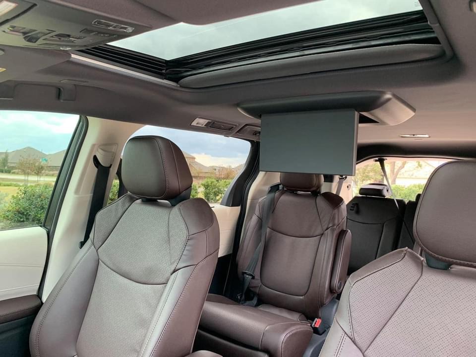 Toyota Sienna Platinum Hybrid 2021, màu trắng, nội thất nâu, bản 1 cầu full kịch đồ-8
