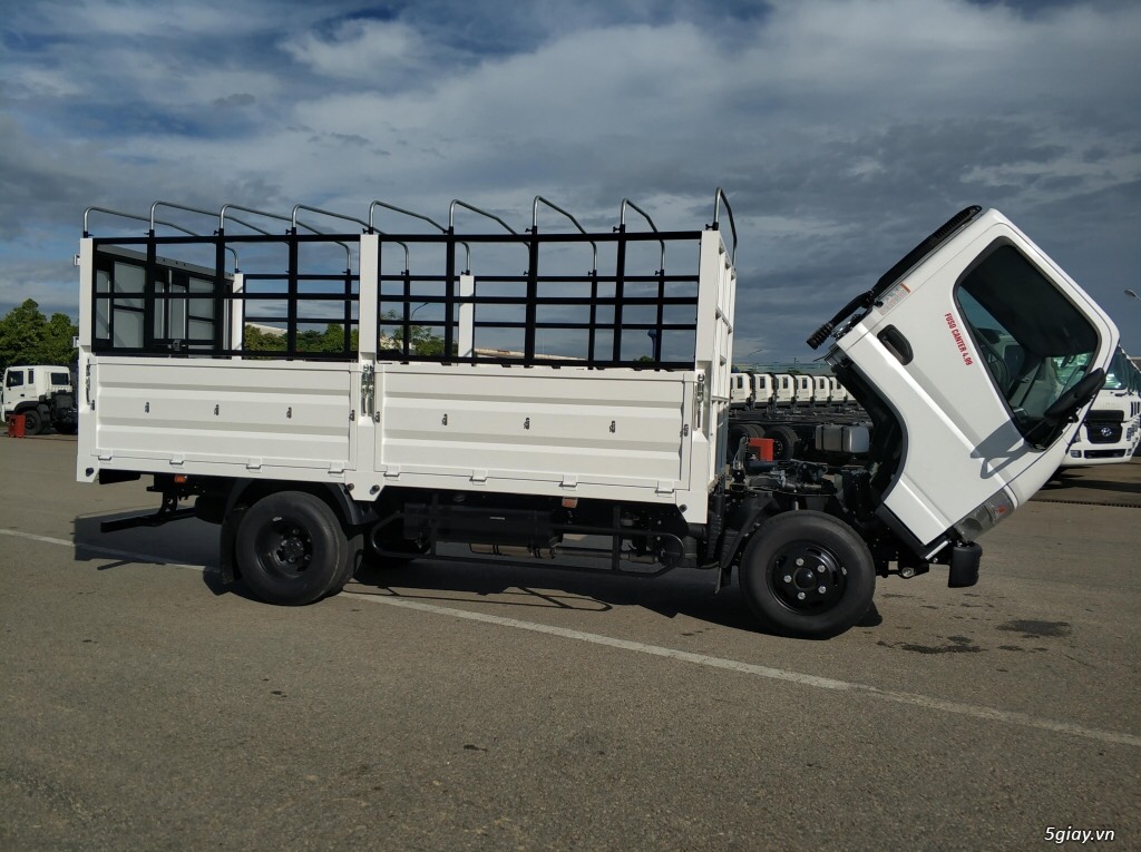 Xe tải Thaco Fuso Canter 6.5 mui bạt tại Hải Phòng giá thanh lý-5