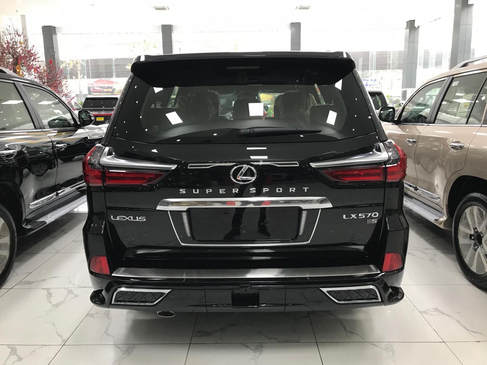 Bán Lexus LX 570 Super Sport S 2021, màu đen, nhập khẩu Trung Đông-8