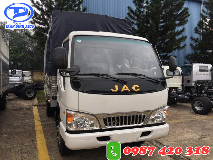 Xe tải JAC 2T45 thùng mui bạt. Hỗ trợ trả góp đến 80%-2