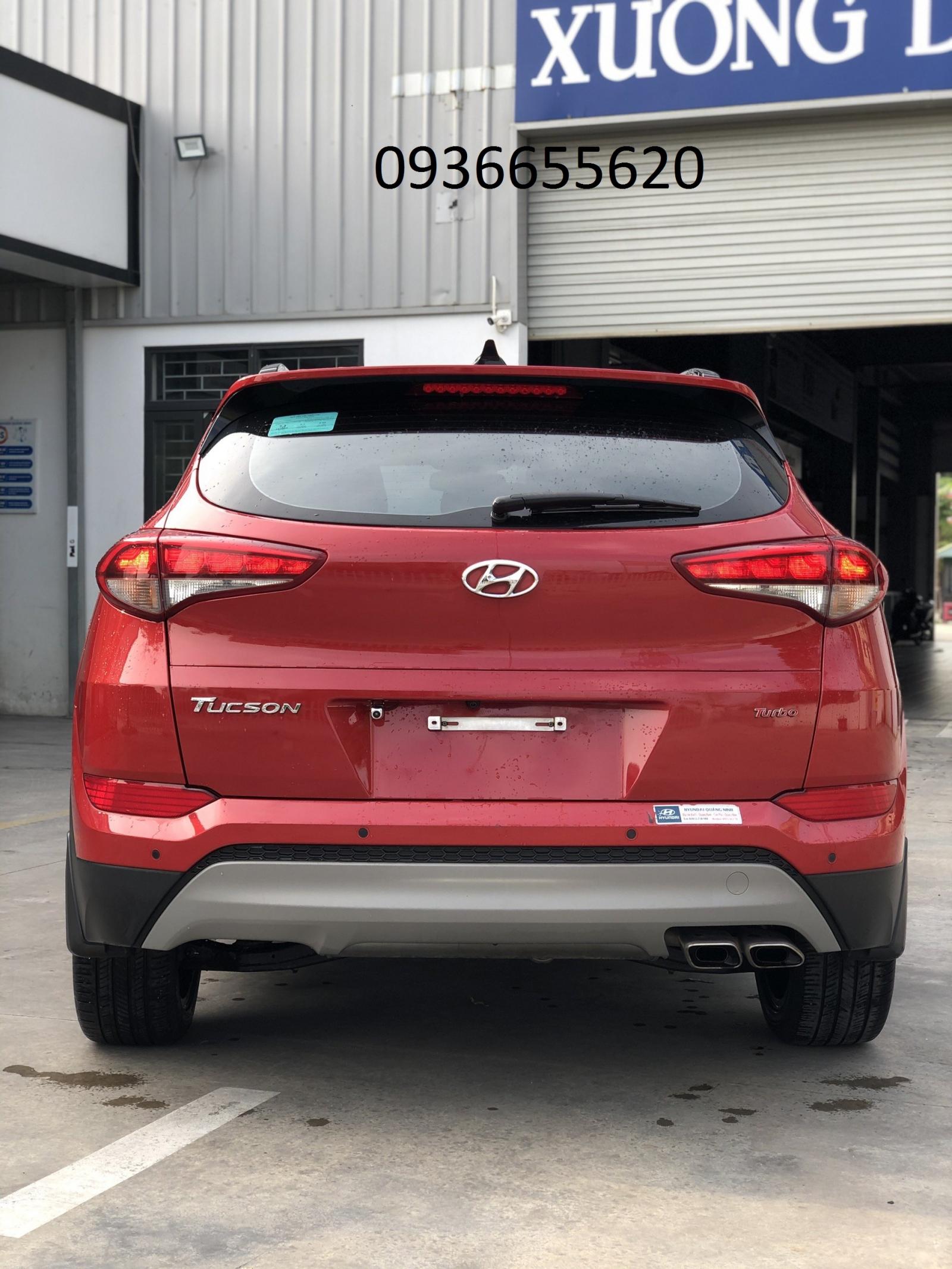 Cần bán xe Hyundai Tucson 1.6 turbo 2018, màu đỏ-2