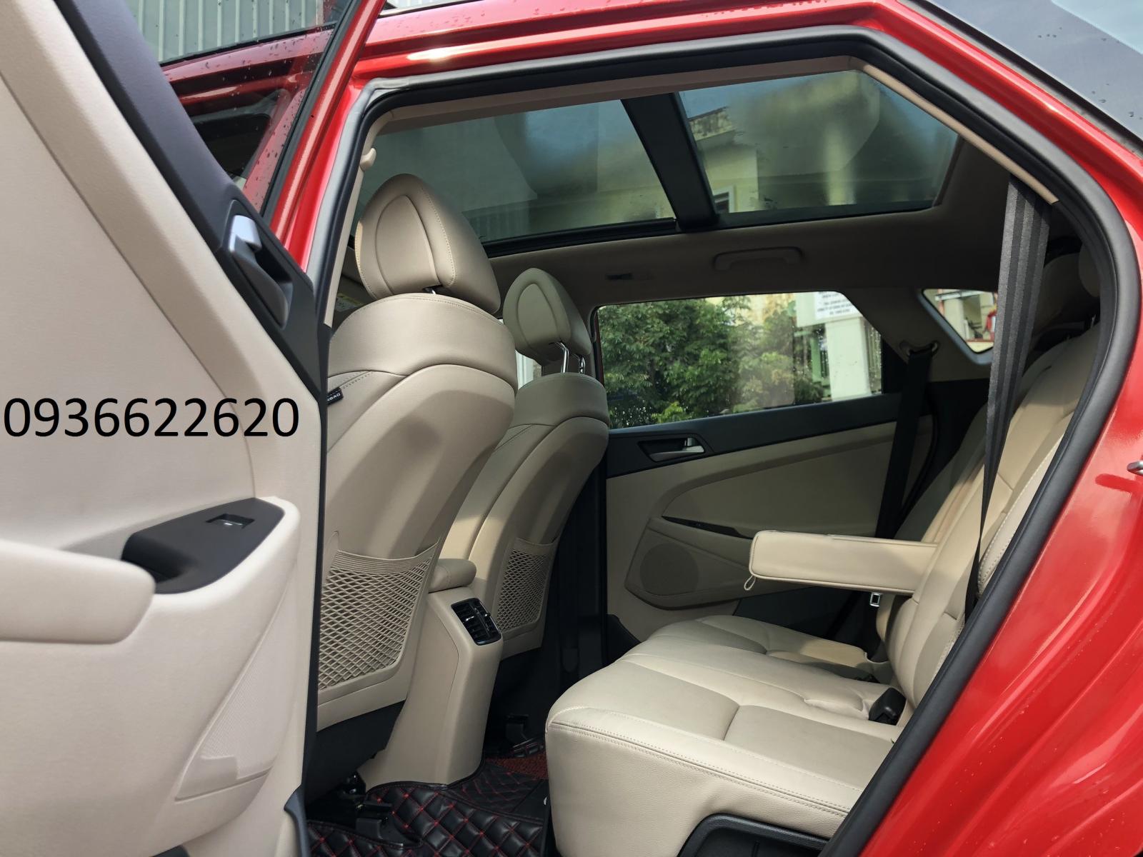 Cần bán xe Hyundai Tucson 1.6 turbo 2018, màu đỏ-4