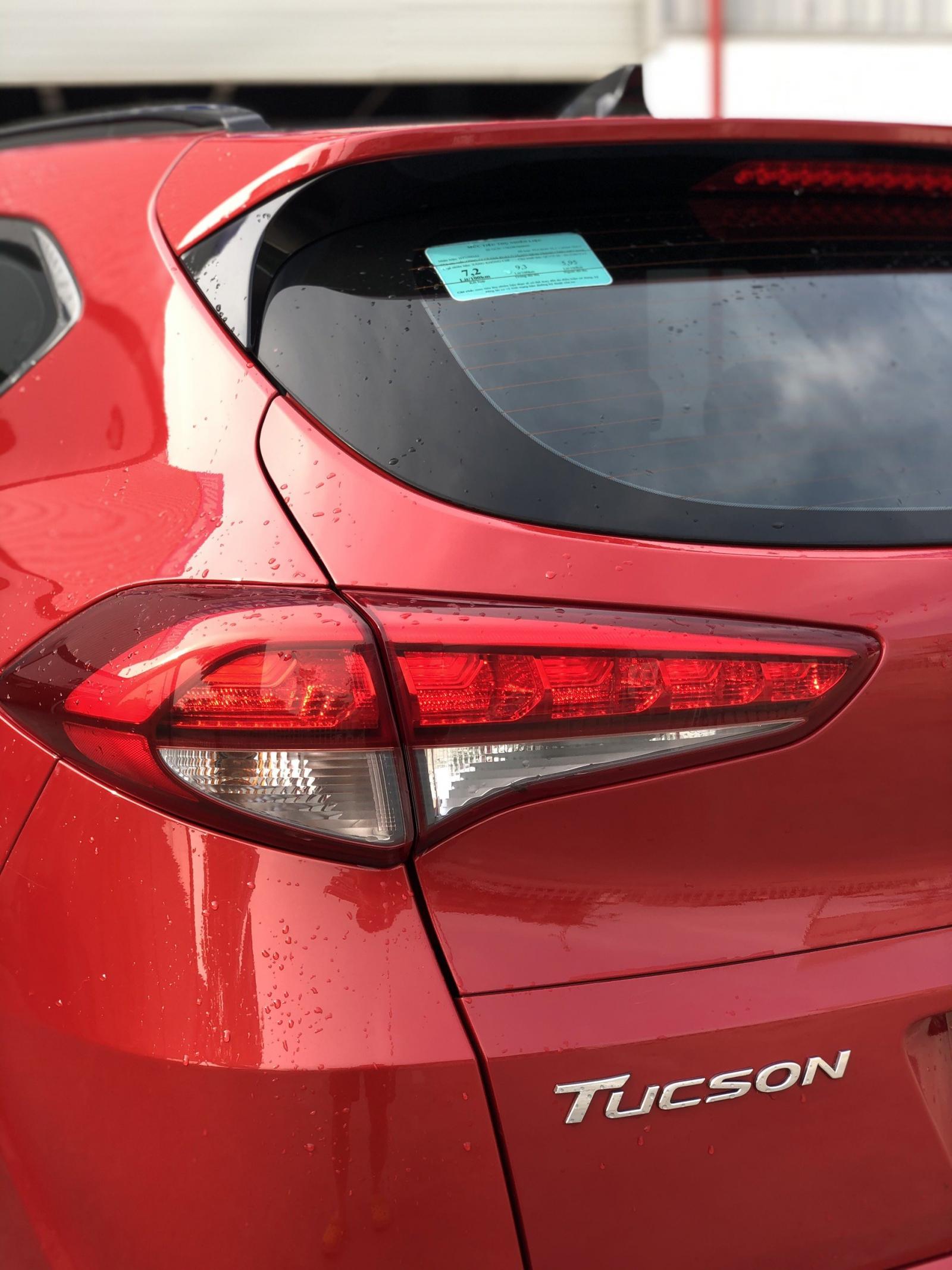 Cần bán xe Hyundai Tucson 1.6 turbo 2018, màu đỏ-8